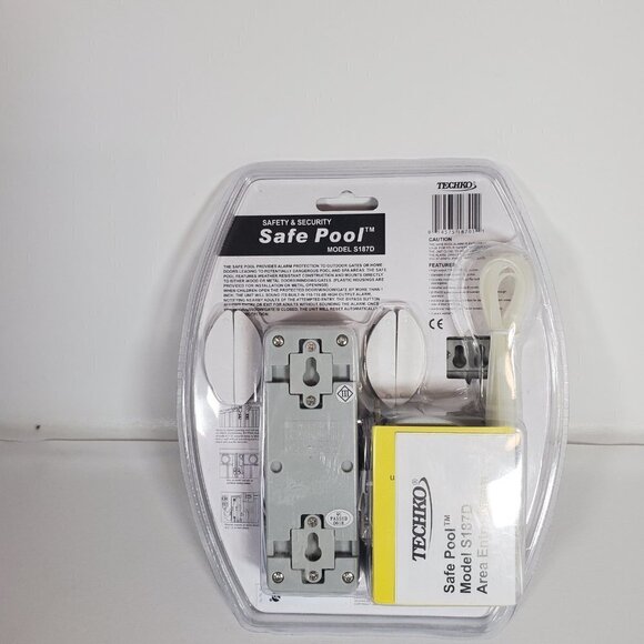 New Techko S187D Safe Pool Area Entry Detector in retail sealed package - Picture 2 of 2